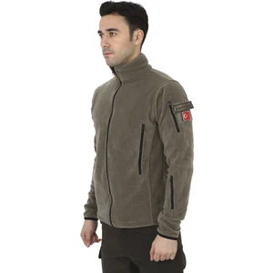 Erkek Açık Haki Taktik Askeri Outdoor Avcı Polar Hırka