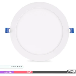 Ap01-02030  20 W Sıva Altı Led Spot Beyaz Işık