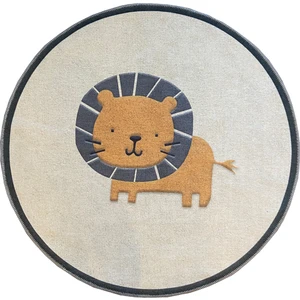 Rugs Modern Mira 865 Kedi Figürlü Yuvarlak Halı