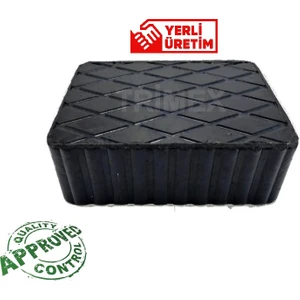 Kauçuk Lift Takozu 160X120 Yükseklik 60 mm