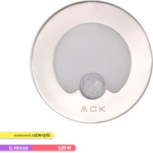 Ah07-00604  1.5W Led Sensörlü Merdiven Duvar Spot G.Işığı
