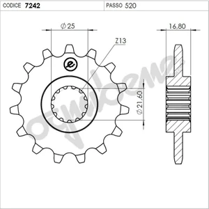 Honda Ognıbene Ön Dişli 17T