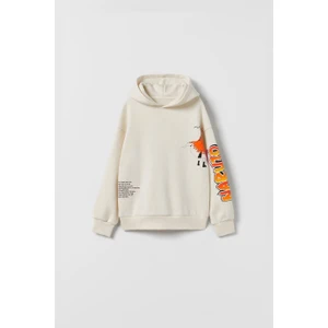 Miniko Kids Erkek Çocuk Naruto Baskılı Pamuk Kapşonlu Sweat