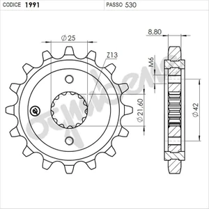 Kawasakı 600 Ognıbene Ön Dişli 17T