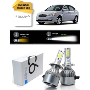 Hyundai Accent Era Sis Farı Şimşek Etkili LED Xenon
