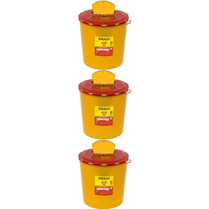 Tel Kar Tıbbi Atık Kovası 1.2 Lt 3 Adet