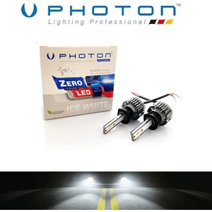 H1 LED Xenon Oto Ampul  Zero Fansız Beyaz