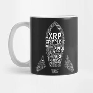 Ripple (Xrp) To The Moon Kripto Para Binance Bitcoin Kupa Bardak