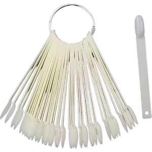 Aba Nails 50'li Tırnak Renk Kartelası Oval