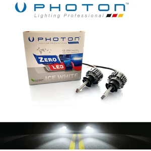 H3 LED Xenon Oto Ampul  Zero Fansız Beyaz