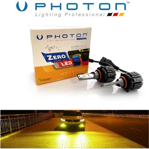 Hb4 9006 LED Xenon Oto Ampul  Zero Fansız Sarı