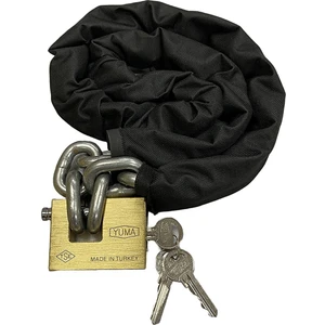 Baran Yapı Market Kesilmez Motorsiklet Güvenlik Zincir Kilidi 10 mm 120 Cm-Yuma Kilit