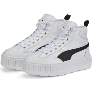 Karmen Mid Beyaz Kadın High Sneaker