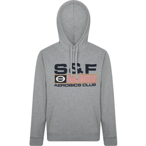Men Kapş Sweat Gri Erkek Sweatshirt 23159-08