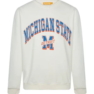 Men Sweat Kırık Beyaz Erkek Sweatshirt