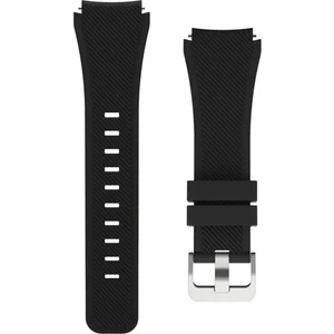 Haylou Solar LS05 / LS05 S Tokalı Çapraz Çizgili Spor Silikon Kordon Kayış