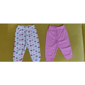 Ceren Baby 2'li Pijama Seti Mantarlı Düz Ribanlı