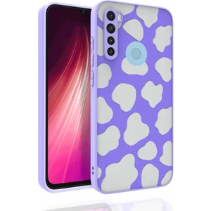 Kip GSM Xiaomi Redmi Note 8 Kılıf Desenli Kamera Korumalı Parlak Nora Kapak
