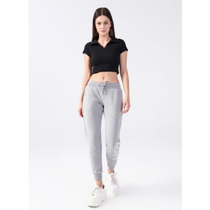 Normal Gri Kadın Eşofman Altı TERJFB07030RX Easy Flc Btm