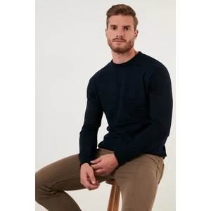 Regular Fit Bisiklet Yaka Yün Karışımlı Kışlık Kazak Erkek Kazak 6341020