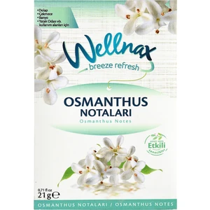 Wellnax Breeze Refresh Dolap ve Çekmece Kokusu Osmanthus Notaları Kesesi X5