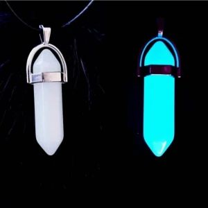Unisex Karanlıkta Parlayan Neon Kolye