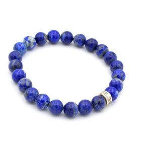 Doğal Lapis Lazuli Bileklik 1.kalite 002