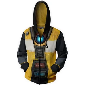 Borderlands Serisi 3D Sweatshirt Cosplay Anime 3D Sweatshirt Hoodie (Yurt Dışından)