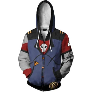 Borderlands Serisi 3D Sweatshirt Cosplay Anime 3D Sweatshirt Hoodie (Yurt Dışından)