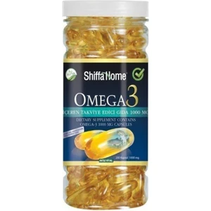 Shiffa Home Omega3  Balık Yağı 1000 Mg 200 Kapsül Softjel