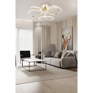 Eray Aydınlatma 1130-3 Gold LED Avize(Beyaz Işık -Sarı Işık - Gün Işığı)