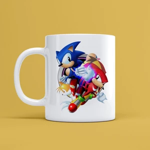 Sonic Tasarımlı Kupa Bardak Mr-17