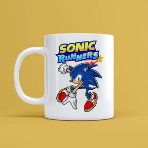 Sonic Tasarımlı Kupa Bardak Mr-20