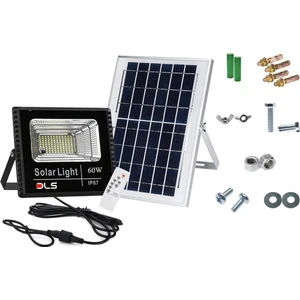 Dls 60W Güneş Enerjili Projektör Bahçe Aydınlatma Solar LED