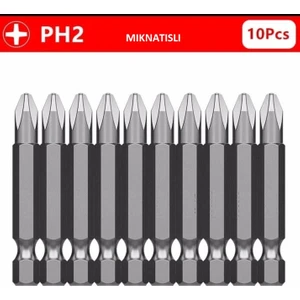 Ph2 Yıldız Bits Uç 50 mm S2 10 Parça