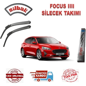 Focus 4 Ön Silecek Süpürge Takımı 2 Adet Silbak 2018-2020