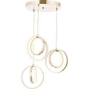 Eray Aydınlatma 1909-3 Sarı 3 Lü LED Avize