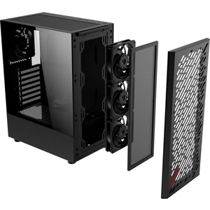 Xpg Adata Kasa Gamıng Mıktanıslı Mıd Tower Atx 4xfan Xpg Temp. Cam Siyah Valoraırmt-Bkcww
