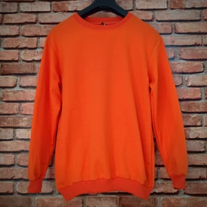 Du&Ba Giyim Düz Iki Iplik Şardonlu Bisiklet Yaka Sweatshirt