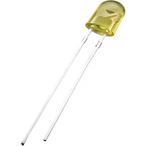 LED 5mm Sarı Şeffaf Oval 10 Adet
