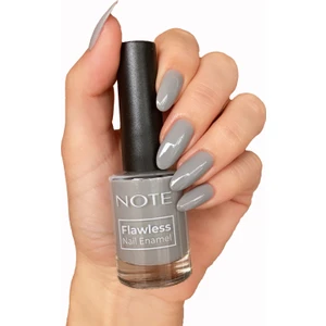 Note Cosmetics Flawless 16 Cool Vibe Gri Oje 10 ml – Tek Kat Örtücülük, Yüksek Parlaklık ve Hızlı Kuruyan Özel Fırça
