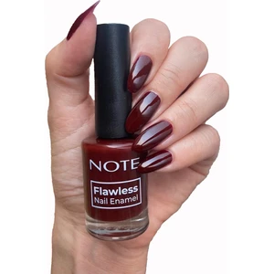 Note Flawless Oje 107 Burgundy Renk Yüksek Parlaklık ve Tek Kat Örtücülük 11 ml