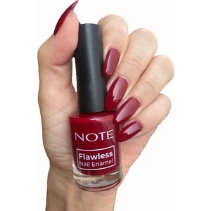 Note Cosmetics Nail Flawless 94 Flame Kırmızı Oje - Tek Kat ile Yüksek Parlaklık ve Hızlı Kuruma, Özel Fırça, 10 ml