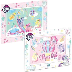 Ca Games +3 Yaş My Little Pony 35 Parça Frame Puzzle 2’li Set (Ca Games)