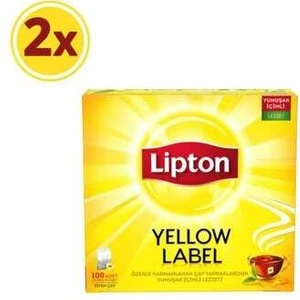 Yellow Label Bardak Poşet Çay 100'LÜ x 2 Adet