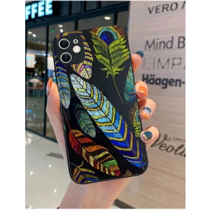 Iphone 11 Desenli Cam Kapak