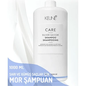 Silver Savior Gri, Beyaz, Platin Saçlar Için Mor Şampuan 1000 Ml