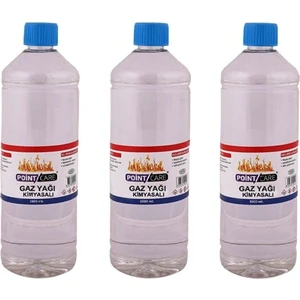 Point Care Gaz Yağı 3 Litre Gaz Lambası Gaz Sobası Boya Koruma Zift Reçine Zincir ve Yedek Parça Temizliğ