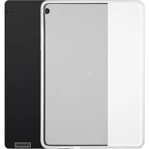 Lenovo Tab M10 Fhd Plus Lte TB-X606X Kılıf Silikon Şeffaf 0.2 mm Transparan Ultra Ince Komple Arka Koruma Tpu 10.1 Inç