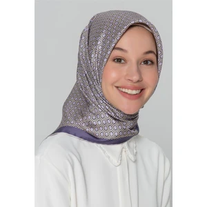 İpek Eşarp Sura  Nostalji Lila